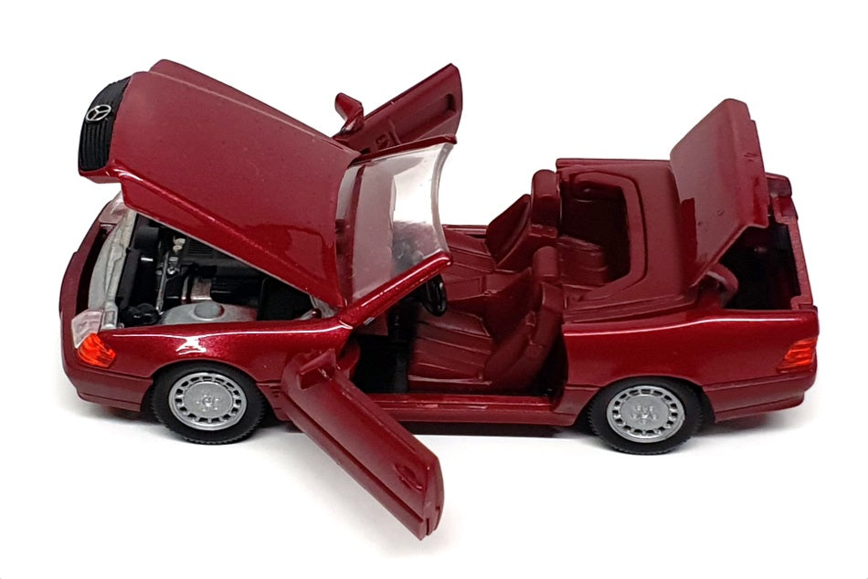 Schabak 1/43 Scale 1250 - Mercedes Benz 300SL/24 500SL - Red