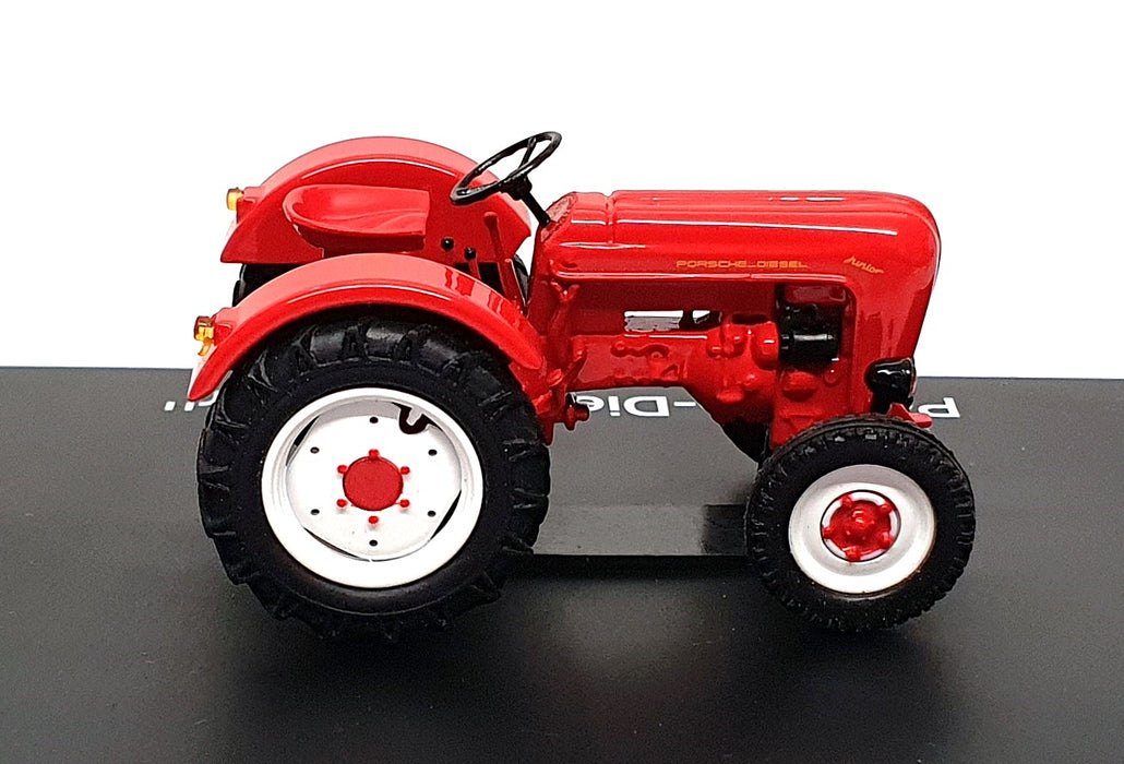 Schuco 1/43 Scale Diecast 02611 - Porsche Diesel Junior Tractor - Red