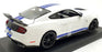 Maisto 1/18 Scale Diecast 46629 - 2020 Mustang Shelby GT500 - White/Blue