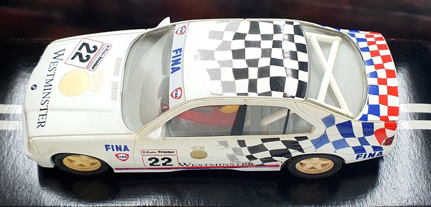 Scalextric 1/32 Scale Slotcar C462 - BMW 318i Westminster #22 - White