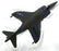 Corgi 10cm long Diecast CS90095 - Harrier US Marines VMA231 - Top Gun