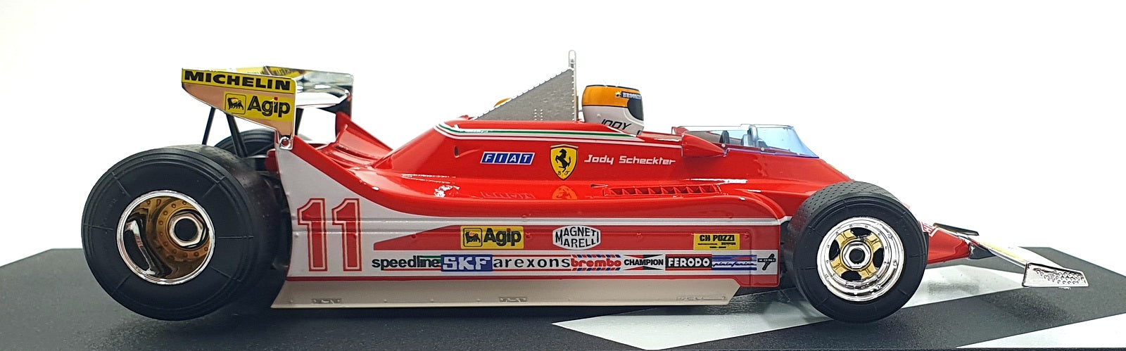 Burago 1/18 Scale Diecast 18-01545 Ferrari 312 T4 #11 1st Monaco '79 Scheckter
