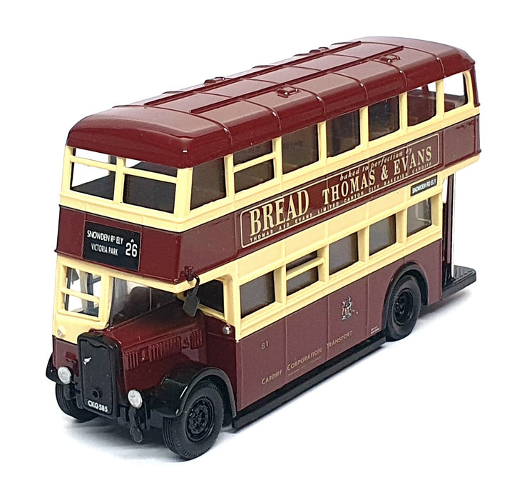 Corgi 1/50 Scale 97875 - Bristol K Utility Bus Cardiff Corp. Rt. 26 - Maroon