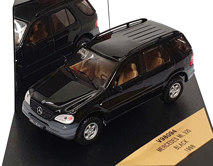 Vitesse 1/43 Scale V98094 - 1998 Mercedes Benz ML 320 - Black