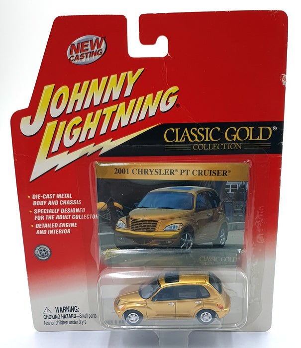 Johnny Lightning 1/64 Scale 404-16 Classic Gold 2001 Chrysler PT Cruiser - Gold