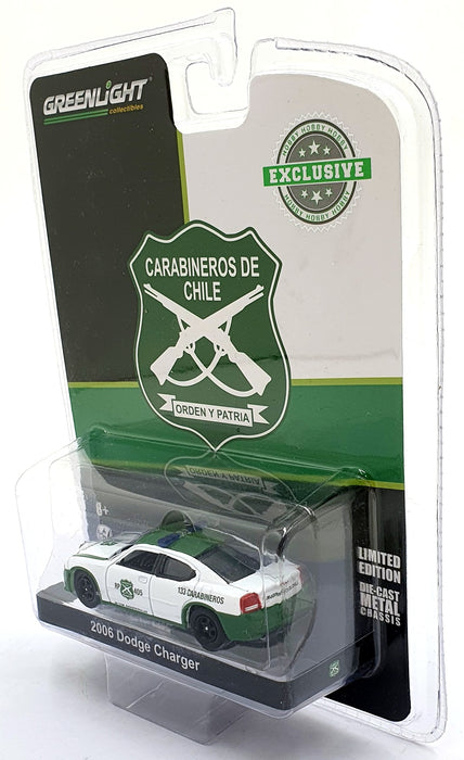 Greenlight 1/64 Scale 30270 - 2006 Dodge Charger Carabineros De Chile