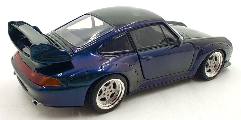 UT 1/18 Scale Diecast 9224D - Porsche 911 GT - Standox Green/Purple