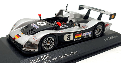 Minichamps 1/43 Scale Diecast 430 990908 - Audi R8 24h Le Mans 1999