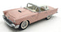 Precision 100 1/18 Scale Diecast 32889A - 1957 Ford Thunderbird - Pink