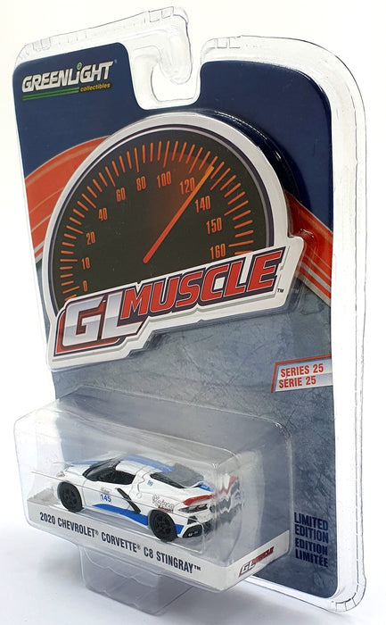 Greenlight 1/64 Scale 13300-E 2020 Chevrolet Corvette C8 Stingray #145