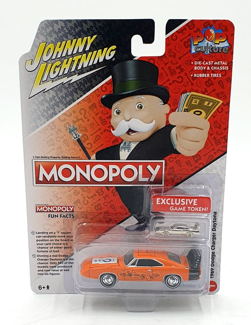 Johnny Lightning 1/64 Scale JLPC006 - 1969 Dodge Charger Daytona Monopoly