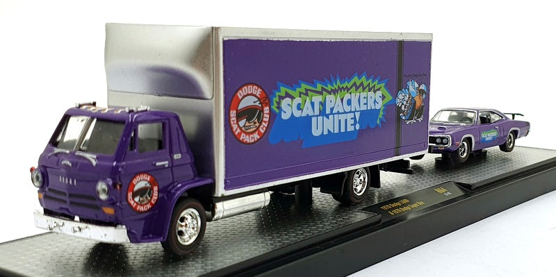 Castline M2 Machines 1/64 Scale DR64 '70 Dodge L600 & '70 Dodge Super Bee