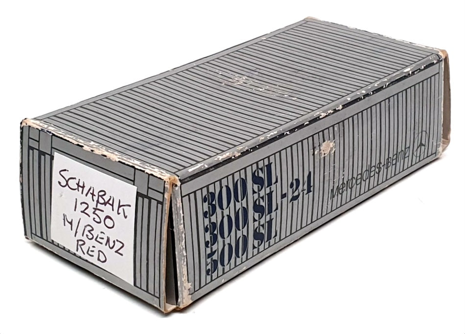 Schabak 1/43 Scale 1250 - Mercedes Benz 300SL/24 500SL - Red