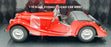 Kyosho 1/18 Scale Diecast 08111R - Morgan 4/4 Series II - Red