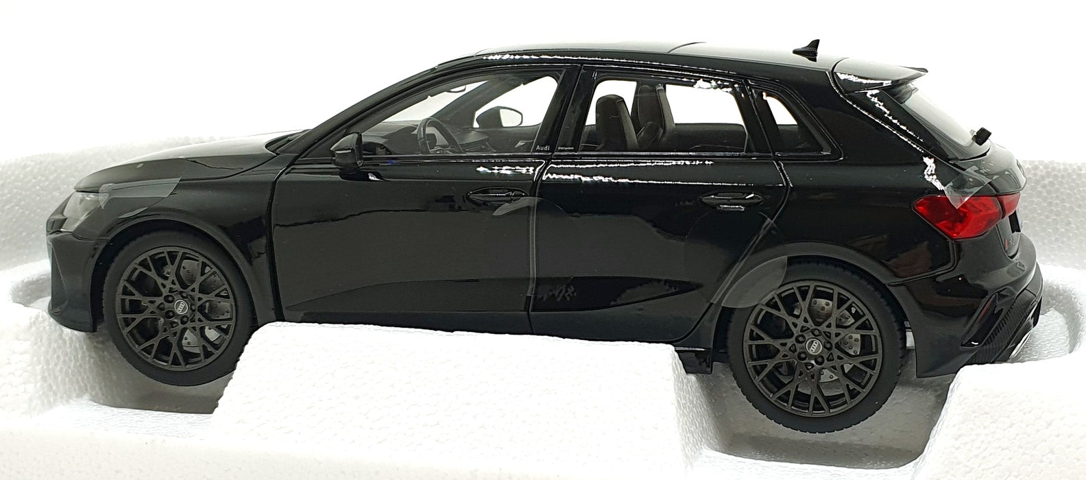 Norev 1/18 Scale 188388 - 2025 Audi RS3 - Met. Black