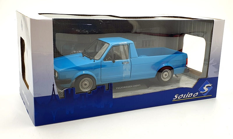 Solido 1/18 Scale Diecast S1803509 - 1982 Volkswagen Caddy MK1 - Miami Blue