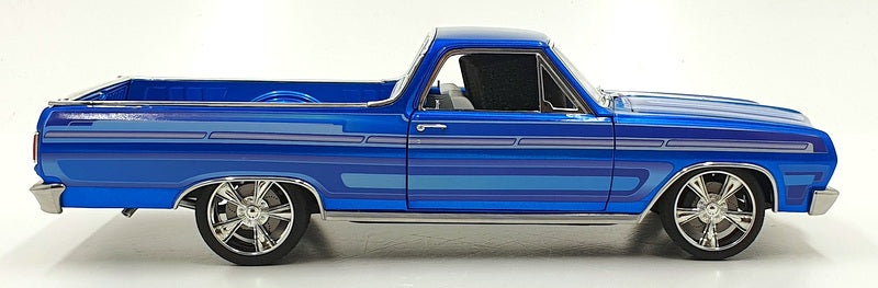 Acme 1/18 Scale Diecast A1805414 - 1965 Chevrolet El Camino Pick-Up - Met Blue