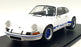 Solido 1/18 Scale S1801119 - 1973 Porsche 911 RSR - White/Blue Carrera Stripes