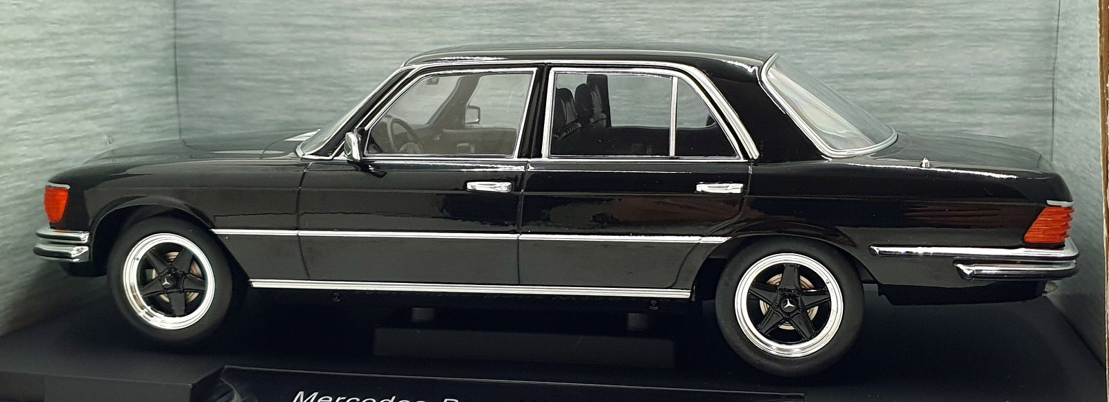 Model Car Group 1/18 Scale MCG18551 - 1972 Mercedes-Benz W116 - Black