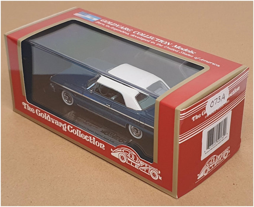 Goldvarg 1/43 Scale GC-073A - 1964 Chevrolet Impala - Lagoon Aqua Irid
