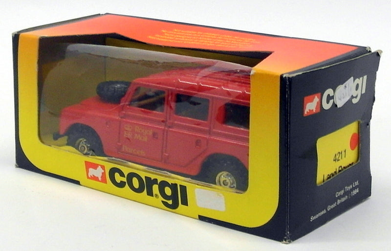 Corgi Diecast Model Van 421/1 - Land Rover - Royal Mail
