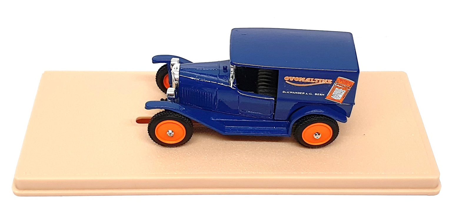 Eligor 1/43 Scale 1064 - 1925 Opel Laubfrosch Van Ovomaltine - Blue