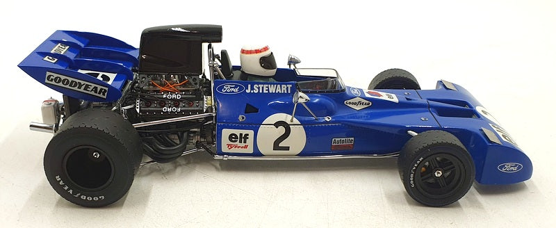 Exoto 1/18 Scale Diecast DC31724H - Tyrrell Ford 003 #2 J.Stewart