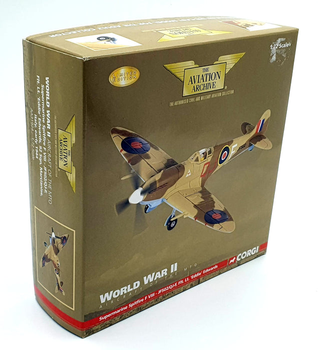 Corgi 1/72 Scale Diecast AA31924 Supermarine Spitfire F VIII JF502/QJ-F 92 Qsn