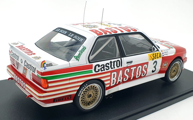 IXO Models 1/18 Scale 18RMC081C - BMW M3 E30 #3 Spa Bastos 1991 Liedekerke