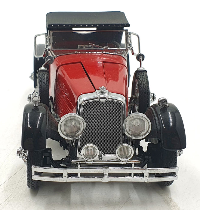 Franklin Mint 1/24 Scale 9126F - 1928 Stutz Black Hawk Boat-tail Speedster - Red
