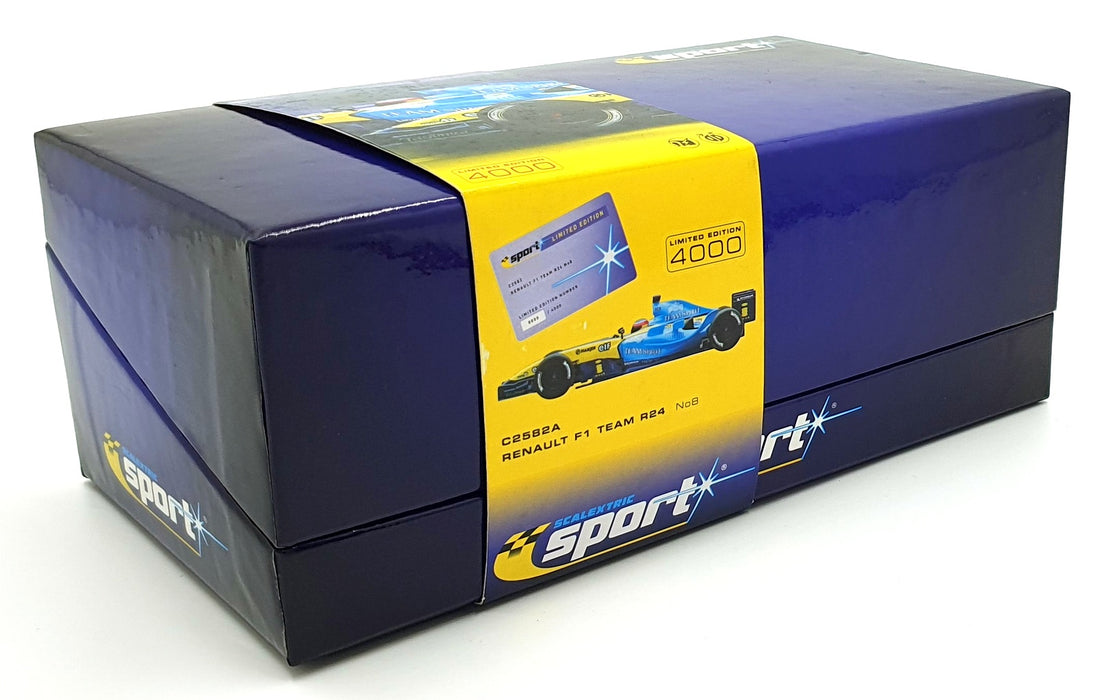 Scalextric 1/32 Scale Slot Car C2582A - Renault R24 #8 F1 Team Spirit Motorsport