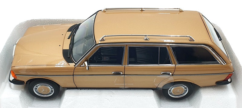 Norev 1/18 Scale Diecast 183738 - Mercedes-Benz 200 T 1982 - Metallic Gold