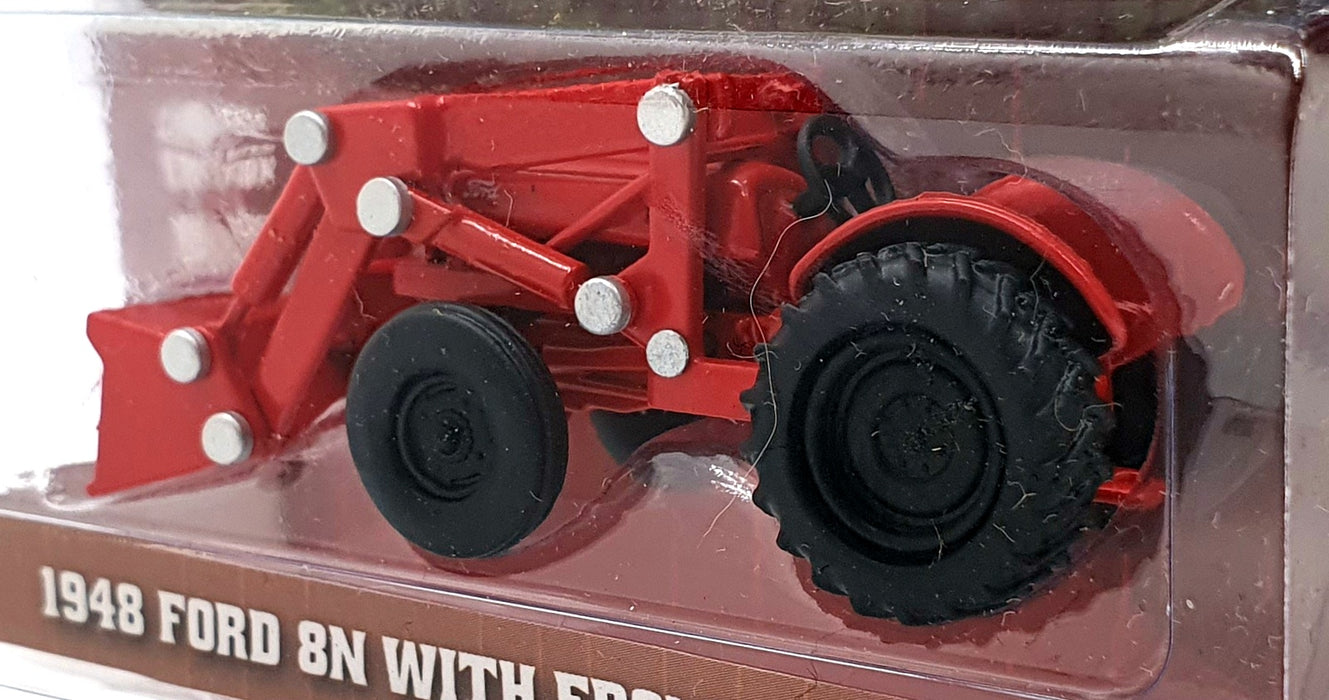 Greenlight 1/64 Scale 48060 - 1948 Ford 8N Front Loader - Red
