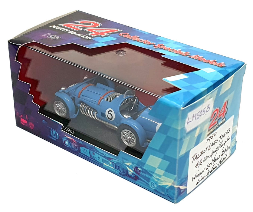 Ixo 1/43 Scale LM505B - Talbot Lago T26GS #5 Winner Le Mans 1950 - Blue 