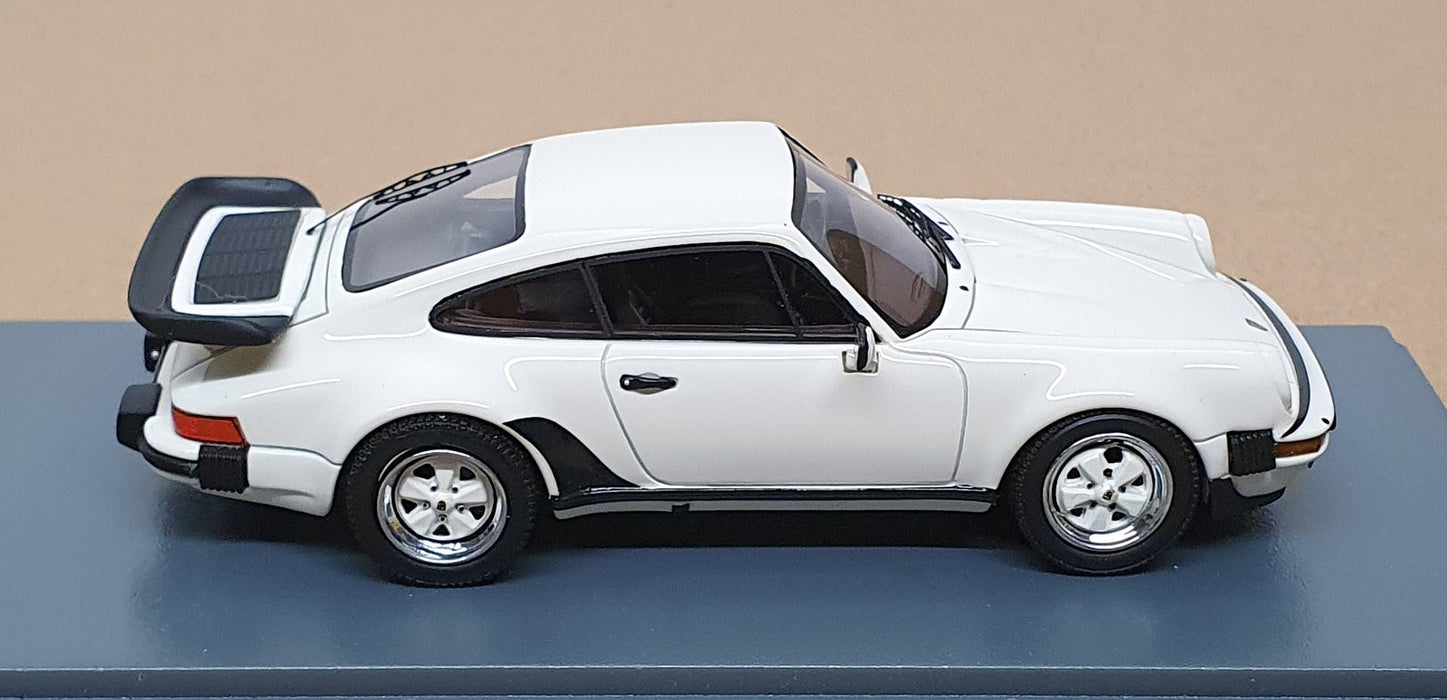 Neo 1/43 Scale Resin NEO43257 - Porsche 911 Turbo USA - White