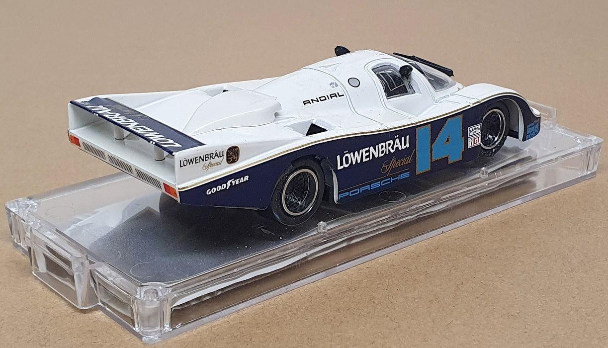 Vitesse 1/43 Scale SM32 - Porsche 962 Lowenbrau #14 - White/Dk. Blue