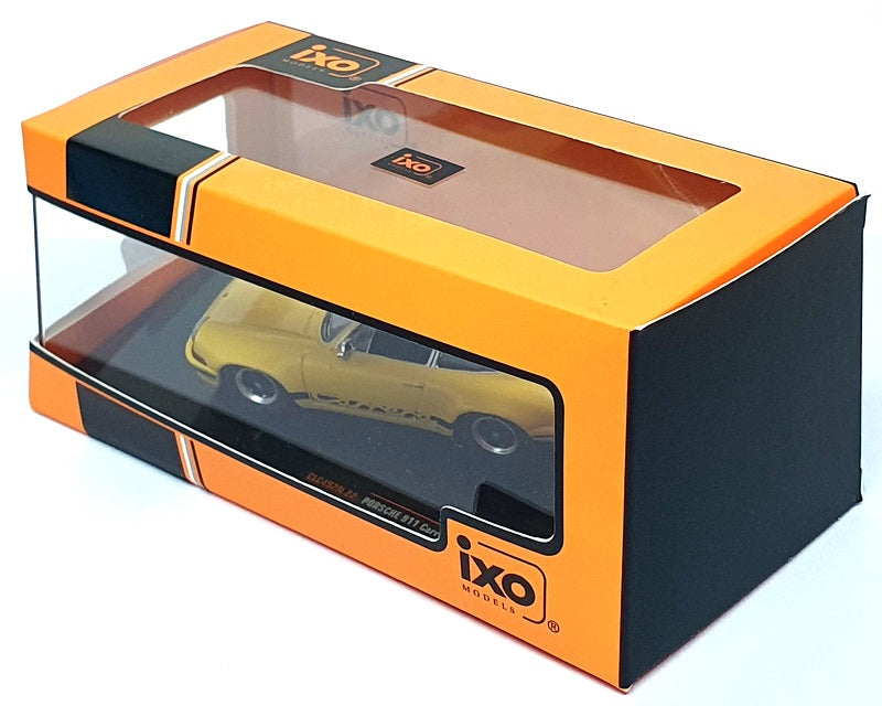 Ixo Models 1/43 Scale CLC492N.22 - 1973 Porsche 911 Carrera RS 2.7  - Yellow