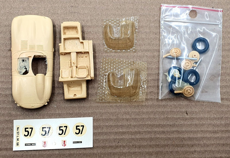 Automany 1/43 Scale Kit K56 - Jaguar D Type #57 Le Mans 1958