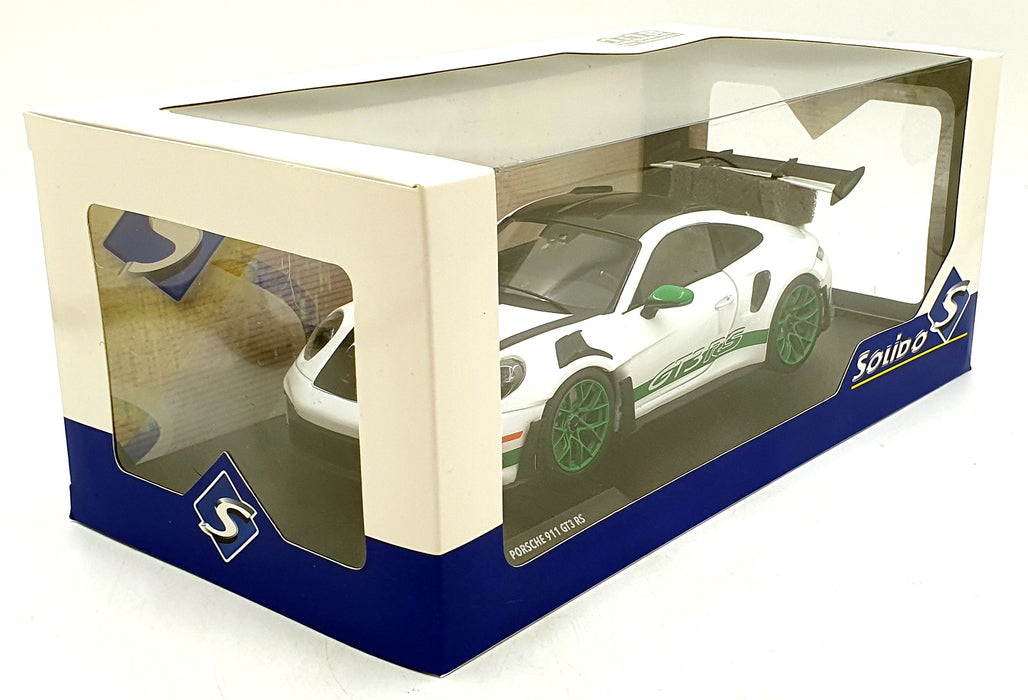 Solido 1/18 Scale Diecast S1812107 - 2024 Porsche 911 GT3 RS - White