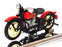 Maisto 1/18 Scale 39360 - 1936 Harley Davidson EL Knucklehead - Red
