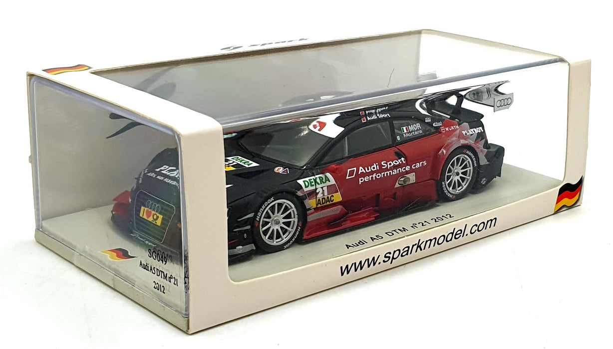 Spark 1/43 Scale SG049 - Audi A5 DTM #21 2012 - Mortara