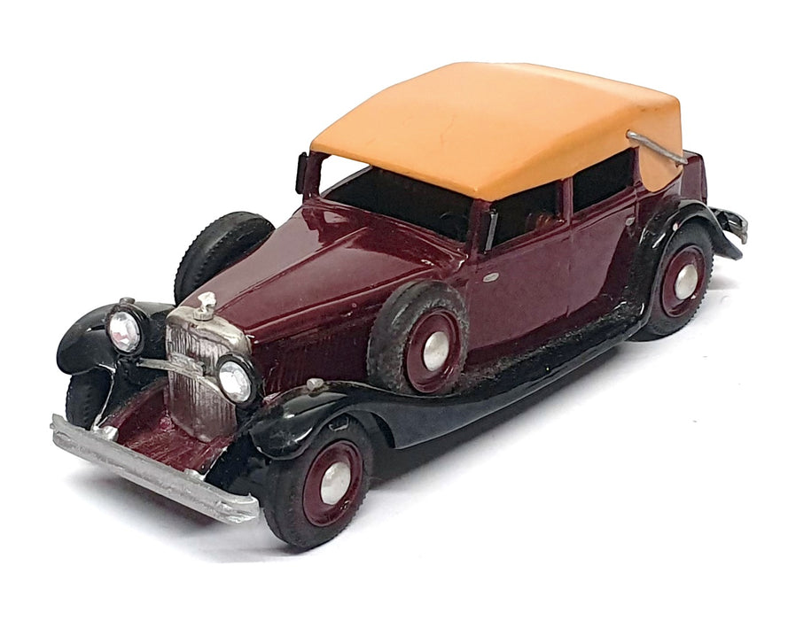 P. Models 1/43 Scale No. 3 - 1931 Maybach Zeppelin - Maroon