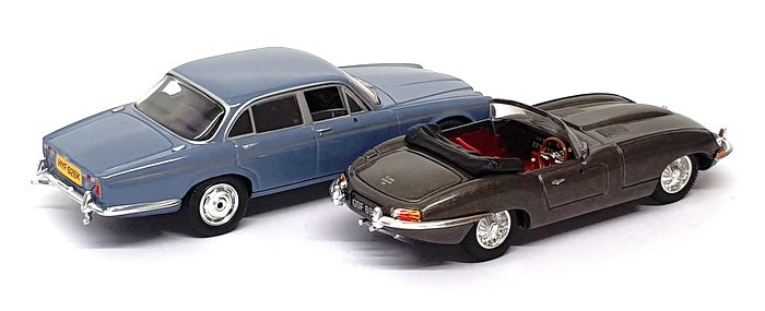 Vanguards 1/43 Scale JA1002 Past Times Jaguar Set XJ6 S1 & E-Type 3.8L Roadster