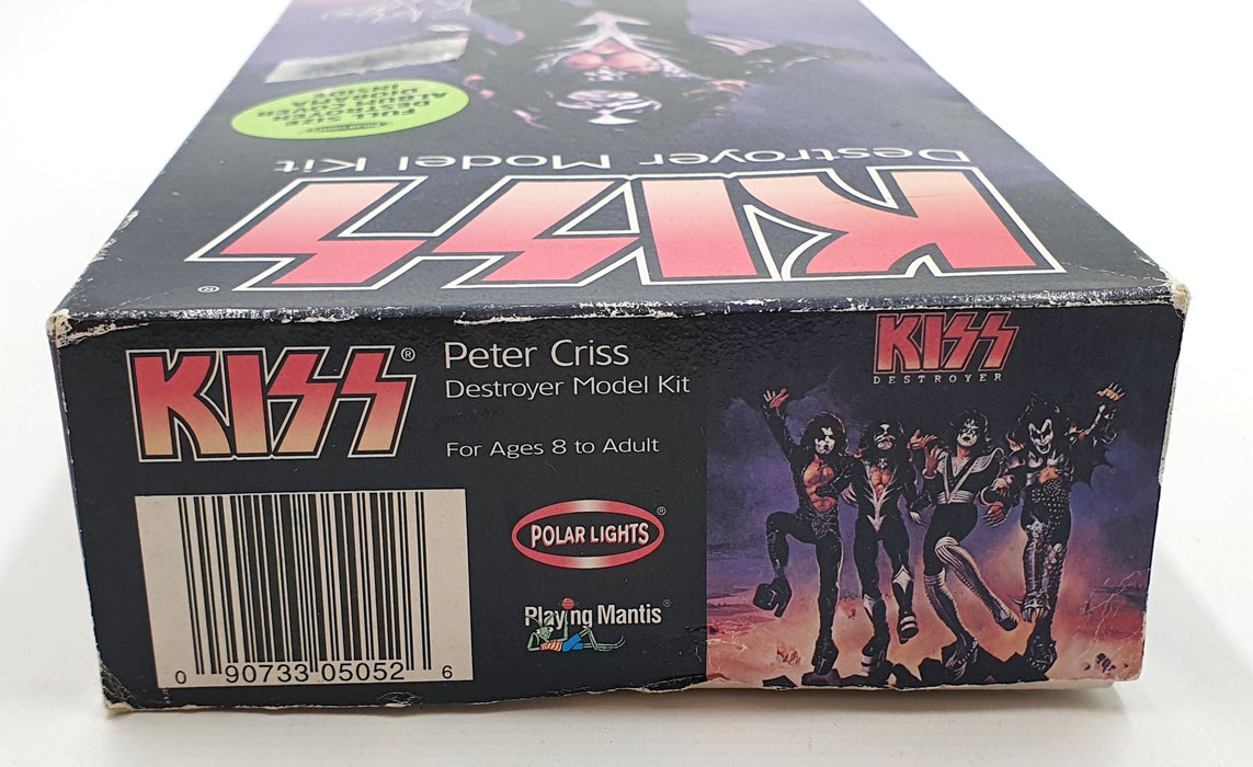 Polar Lights Unbuilt Model Kit 5052 - Kiss Peter Criss Destroyer With Poster