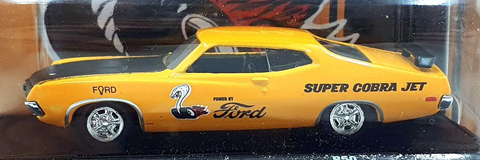 Castline M2 Machines 1/64 Scale R50 - 1970 Ford Torino Cobra - Orange