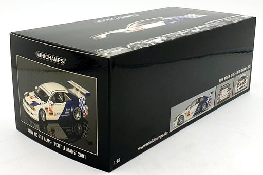 Minichamps 1/18 Scale 100 012142 - EMPTY BOX ONLY - 2001 BMW M3 GTE ALMS #42