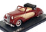 Matrix 1/43 Scale MX41502-031 - 1938 Opel Admiral Hebmuller Cabrio - Maroon