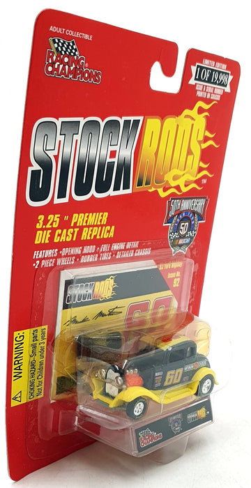 Racing Champions Stock Rods 3.25" 6700 #92 - 1932 Ford Highboy Nascar #60 Dixie
