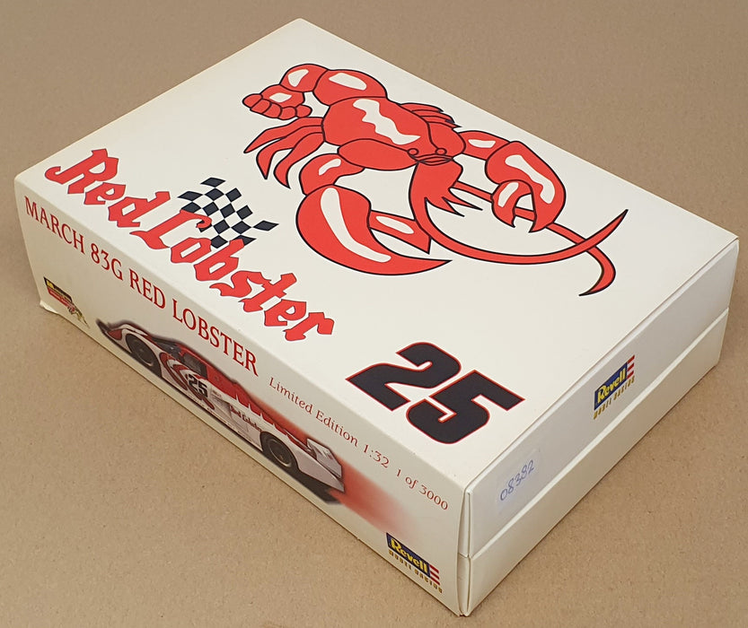 Revell 1/32 Scale Slot Car 08382 - March 83G Red Lobster #25 - Red/White