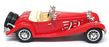 Burago 1/18 Scale 25625U - 1936 Mercedes Benz 500k Special Roadster - Red